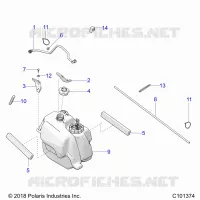SERBATOIO DI CARBURANTE ASM.