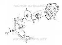 RIGHT SCATOLA DEGLI INGRANAGGI   FRENO DI MONTAGGIO BIG BOSS 4X6 (4919801980034A)