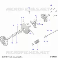 TRASMISSIONE, PRIMARY CLUTCH