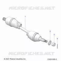 DRIVE TRAIN, HALF POSTERIORE ALBERO