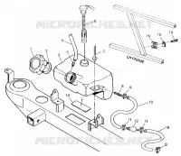 SERBATOIO OLIO ASSEMBLY SWEDISH 4x4 400L S948140 (4926912691A014)