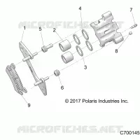 BRAKES, PINZA POSTERIORE