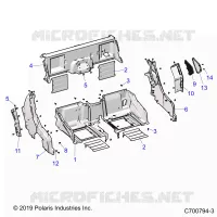 CARROZZERIA POSTERIORE CLOSEOFF AND FENDERS