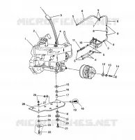 MONTAGGIO DEL MOTORE LITE/0933433 and  LITE DELUXE/0933431 (4922972297021A)