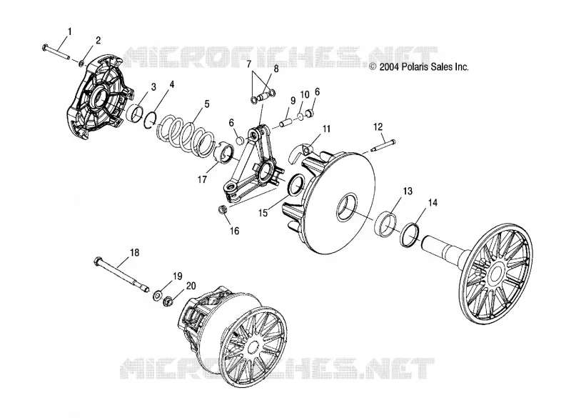 TRASMISSIONE FRIZIONE (MANUAL START MODELS)