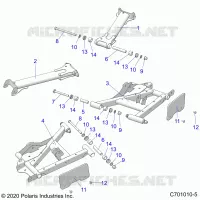 SOSPENSIONE POSTERIORE CONTROL ARMS