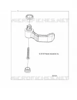 CONTROLS, ACCELERATORE DI MONTAGGIO, THROTTLE LEVER KIT