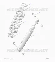 SUSPENSION, SHOCK ANTERIORE MOUNTING