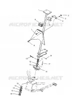 INSIEME DELLO STERZO POST Scrambler W957840 (4927252725B009)