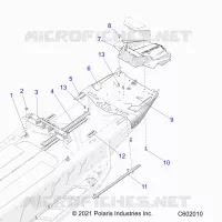 TELAIO, REAR, MISC. COVERS AND SNOWFLAP