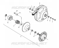 FRIZIONE DRIVEN ASSEMBLY Sportsman 4X4 / W938039 (4926382638026A)
