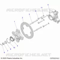 SUSPENSION, PORTAPACCHI POSTERIORE