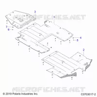 CHASSIS, SCIARED PLATES