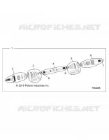 TRASMISSIONE, REAR HALF SHAFT