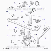 MOTORE, WATERPUMP AND BYPASS