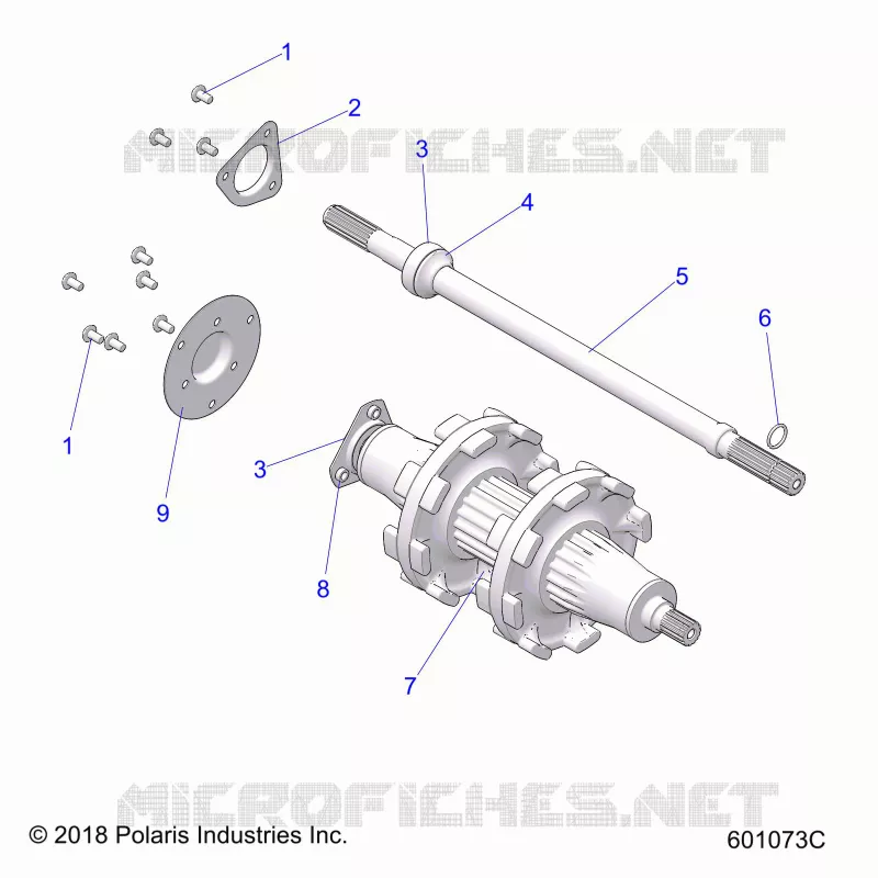 DRIVE TRAIN, JACKSHAFT AND ALBERO DI TRASMISSIONE