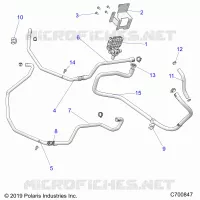 CRUSCOTTO, HEATER ROUTING