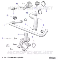 MOTORE, WATERPUMP AND BYPASS