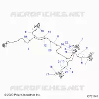 BRAKES, BRAKE LINES AND CILINDRO PRINCIPALE