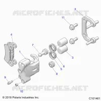 BRAKES, PINZA POSTERIORE