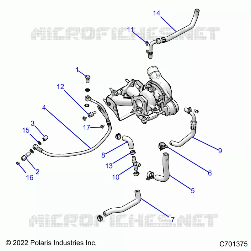 ENGINE, TURBO, COOLING AND OIL
