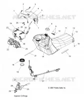 SISTEMA DI ALIMENTAZIONE CARBURANTE, CARBURANTE TANK, LINES and corpo farfallato