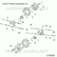 SUSPENSION, PORTAPACCHI POSTERIORE