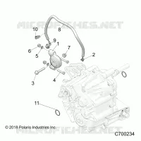 DRIVE TRAIN, MAIN SCATOLA INGRANAGGI MONTAGGIO
