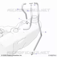 SERBATOIO DI CARBURANTE VENTING- A21SVE95KK (C102270-2)