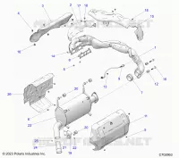 ENGINE, IMPIANTO DI SCARICO