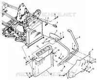 PARAURTI ANTERIORE   SCUDI Scrambler 400L W97BC38C (4939893989A007)