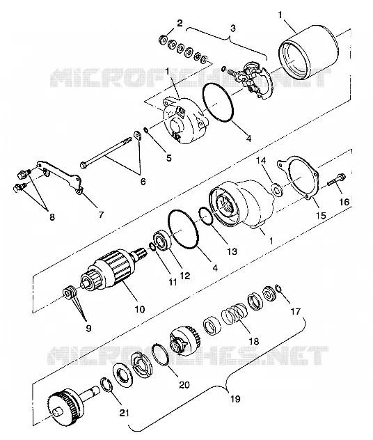 AVVIAMENTO MOTORE 4X4 350L S938139 (4924342434042A)