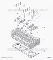 ENGINE, TESTA CILINDRO
