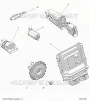 ELETTRICO, SWITCHES, HORN AND ECM