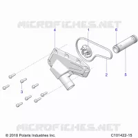 MOTORE, WATERPUMP IMPELLER AND COVER