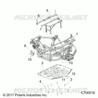 CHASSIS, TELAIO PRINCIPALE AND SKID PLATES