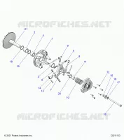 TRASMISSIONE, PRIMARY CLUTCH