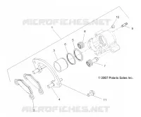 FRENO POSTERIORE CALIPER
