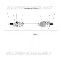 TRASMISSIONE, DRIVE SHAFT, FRONT