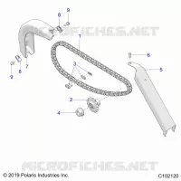 TRASMISSIONE, CHAIN AND GUARDS