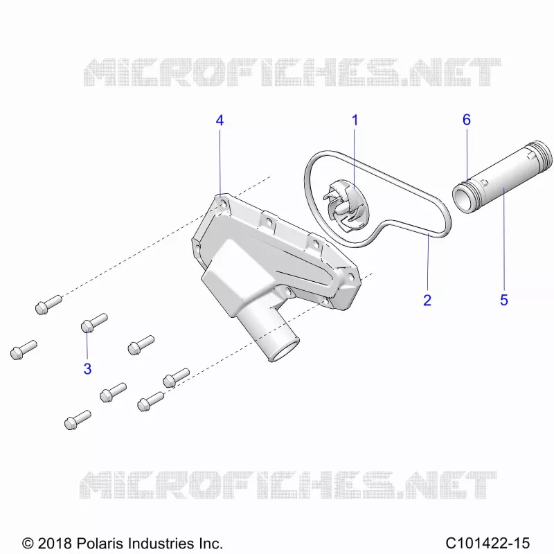 MOTORE, WATERPUMP IMPELLER AND COVER
