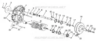 ALBERO DI TRASMISSIONE WIDETRAK LX 0972065 and EUROPEAN WIDETRAK LX E972065 (4938223822B012)