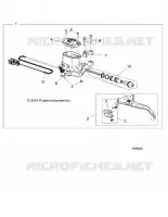 FRENO ANTERIORE BRAKE LEVER AND MASTER CYLINDER