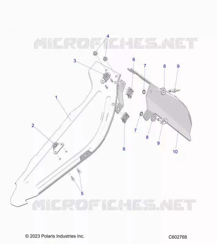 CHASSIS, PROTEZIONE FRIZIONE ASM. AND SHIELD