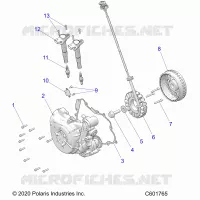 ELETTRICO, IGNITION SYSTEM, W/STATOR COVER