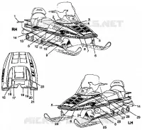 DECALS WIDETRAK LX 0972065 AND  EUROPEAN WIDETRAK LX E972065 (4938223822A011)