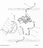 ENGINE, TURBO, COOLING AND OIL