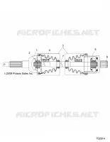 TRASMISSIONE, REAR DRIVE SHAFT