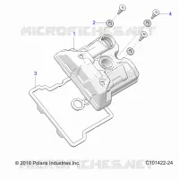ENGINE, VALVOLA COPERTURA