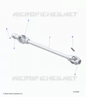 TRASMISSIONE, FRONT PROP SHAFT